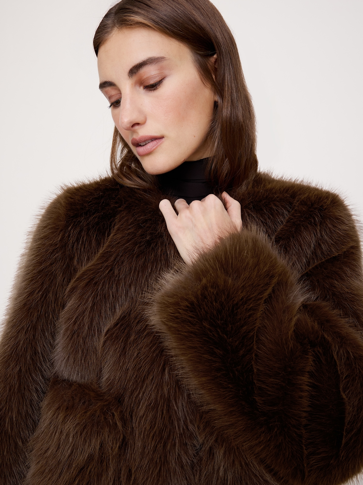 Image number 4 showing, Faux Fur Jacket