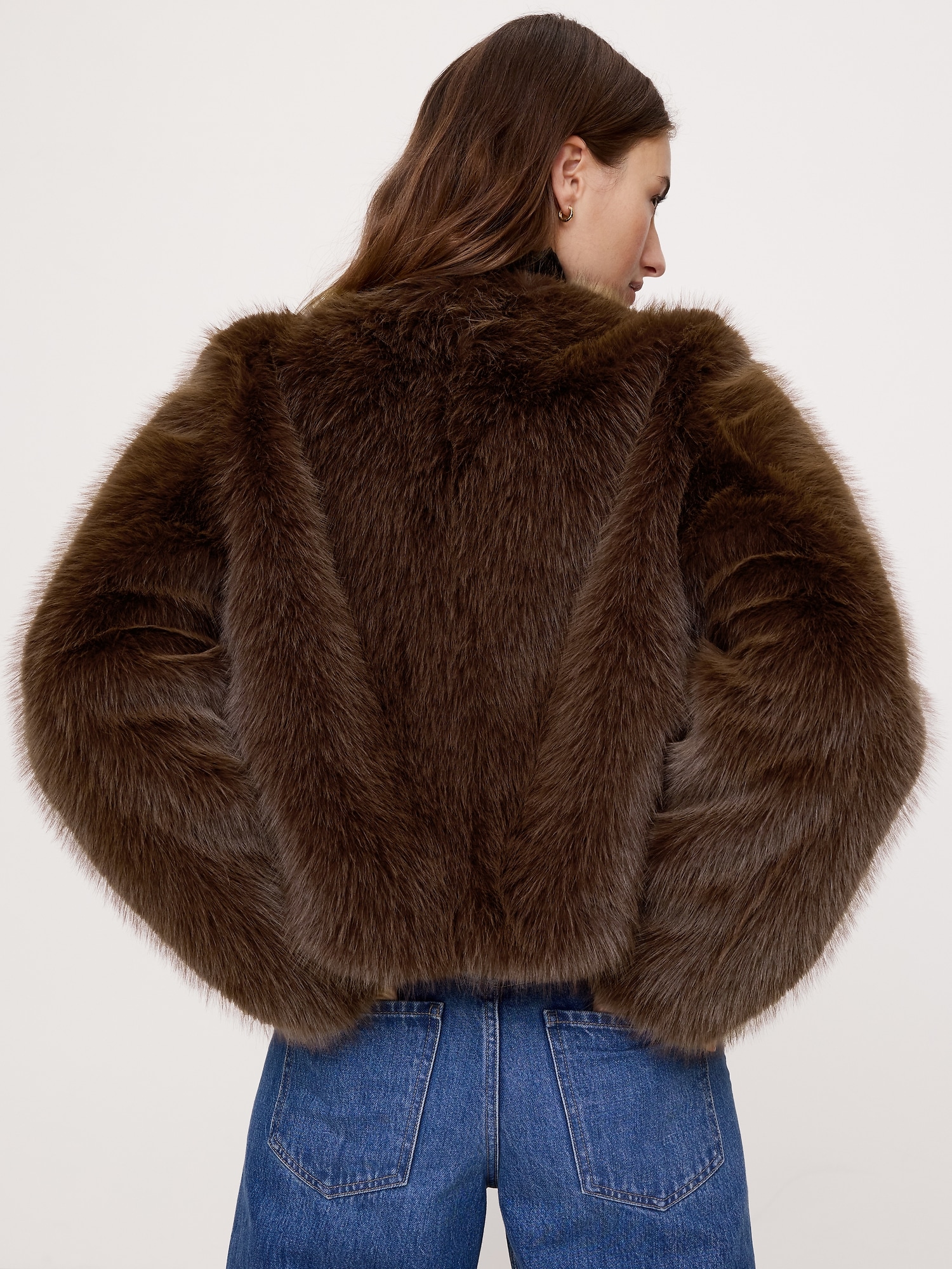 Image number 3 showing, Faux Fur Jacket