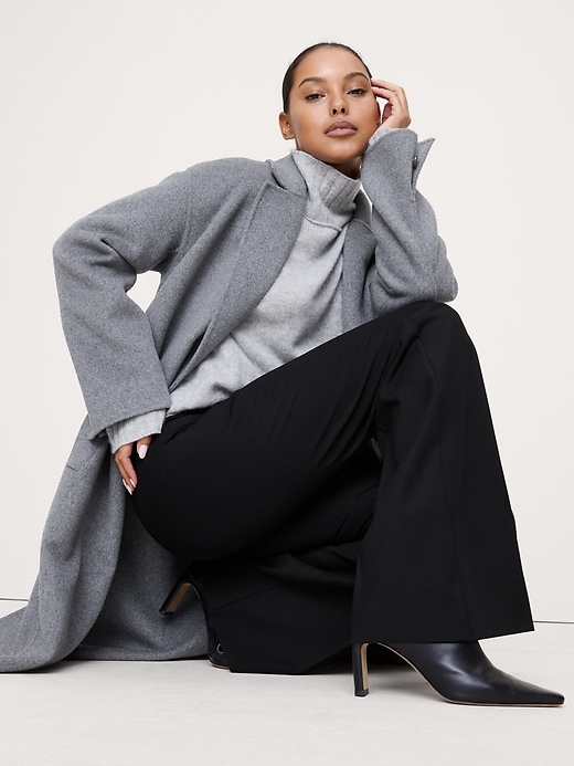 High-Rise Modern Flare Refined Pant