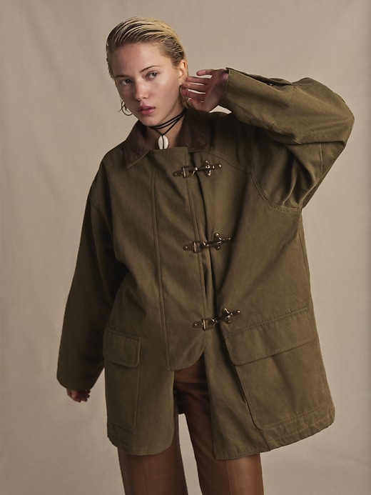 Archive Green Fireman's Jacket size Men's M | Banana Republic