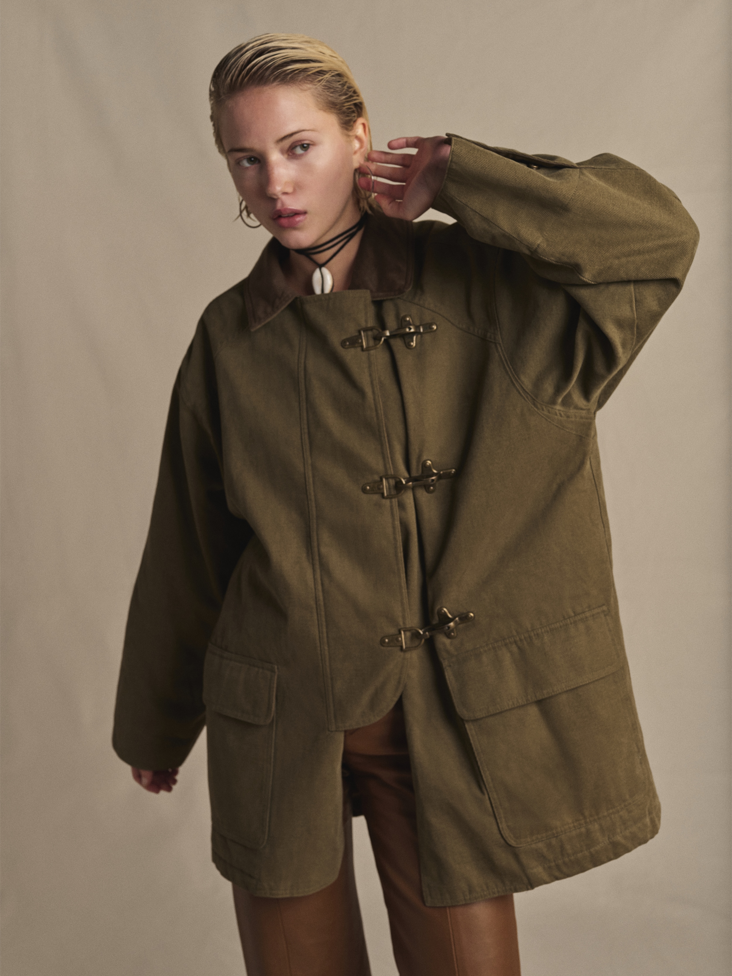 ジャケット・アウター BANANA REPUBLIC 90's FIREMAN JACKET Archive Green Fireman's Jacket size Men's M | Banana Republic