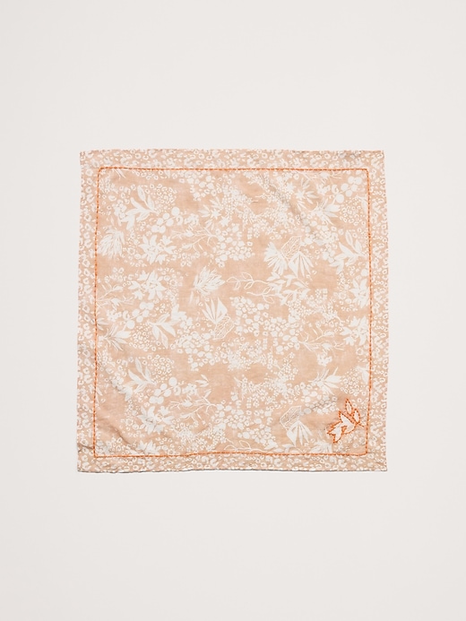 Embroidered Cotton Scarf by Vismaya