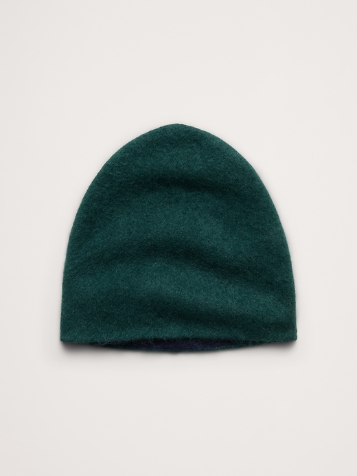Chunky Cashmere-Silk Beanie
