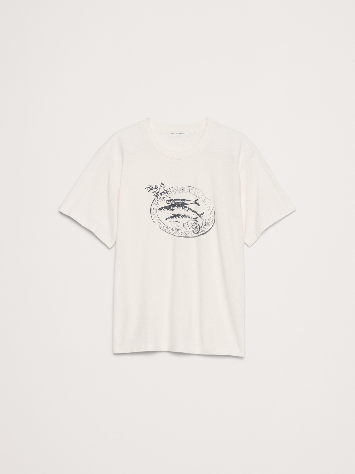 Image number 4 showing, Cotton Slub Boyfriend Graphic T-Shirt