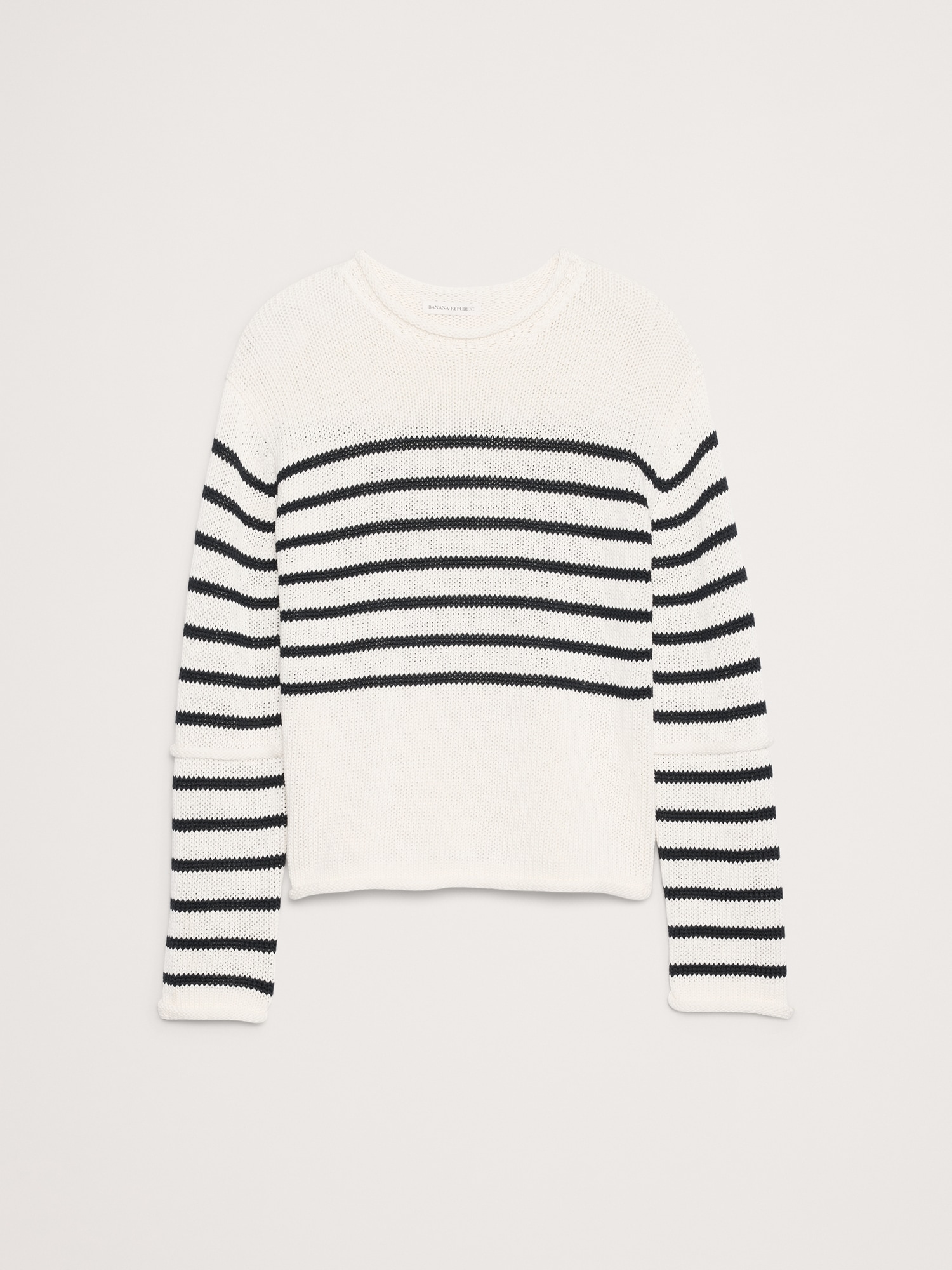Image number 4 showing, Cotton Roll-Neck Sweater