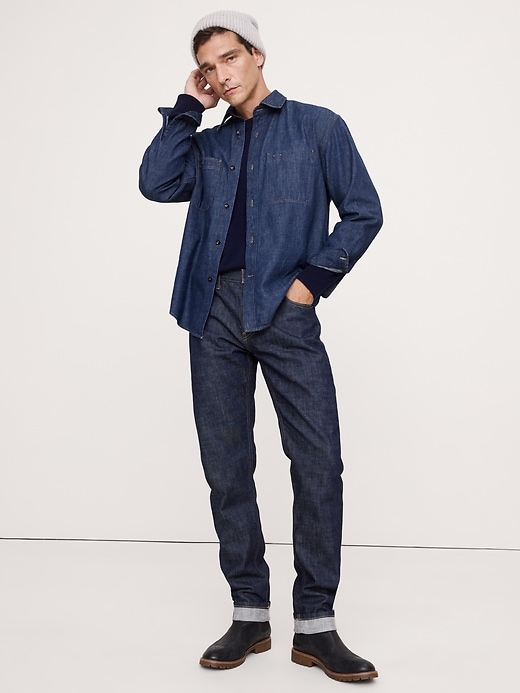 Relaxed-Fit Denim Shirt