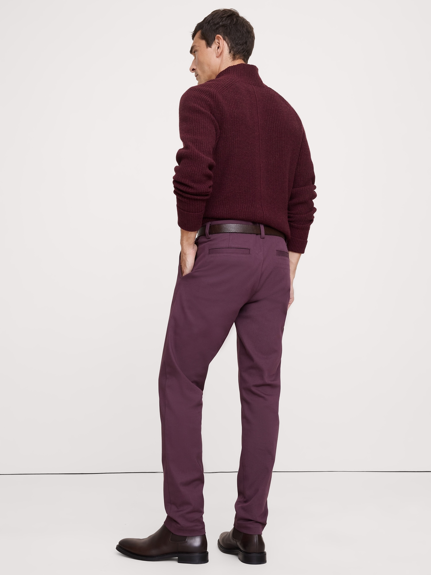 Image number 3 showing, Athletic Italian-Stretch Chino