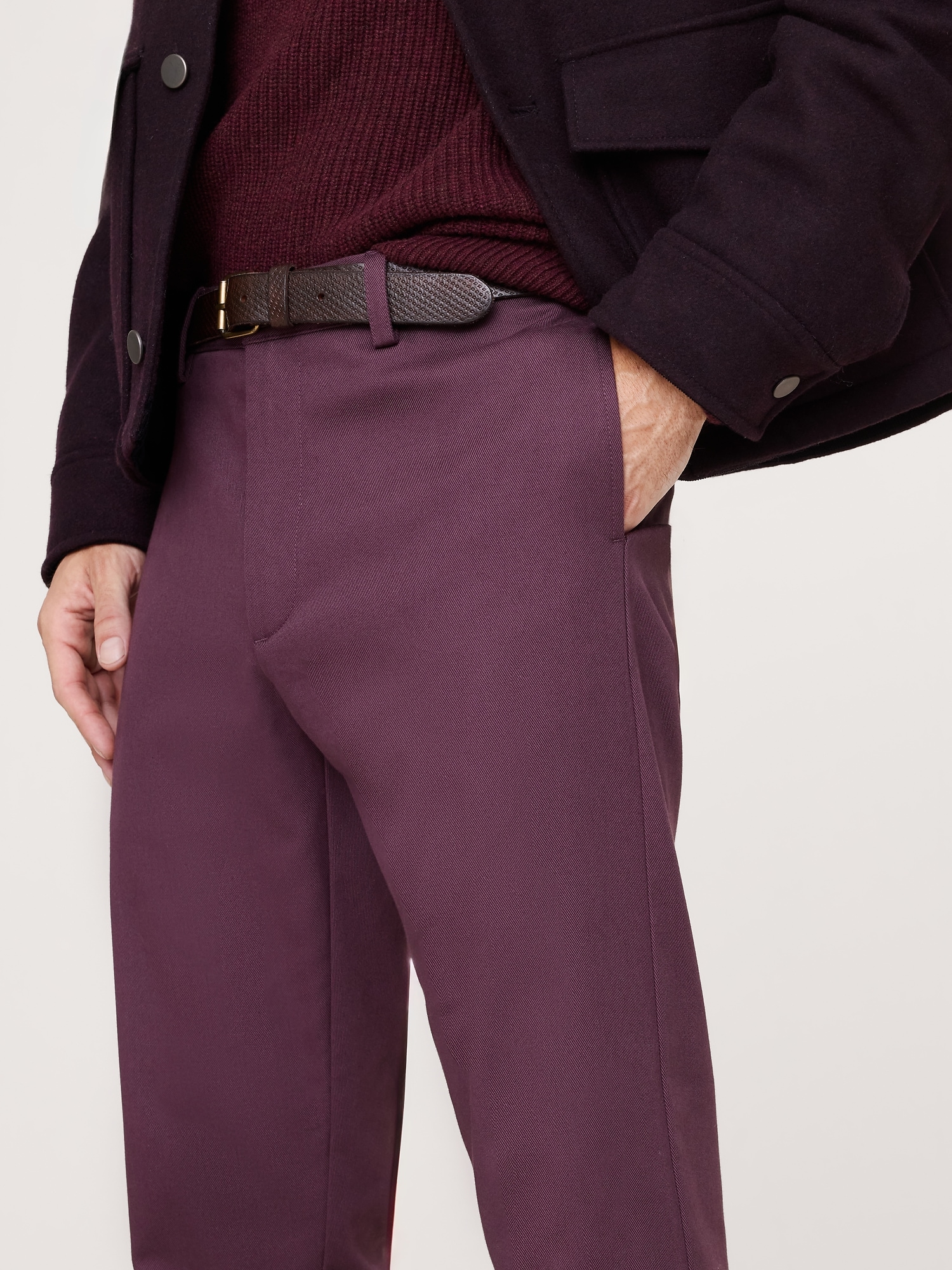Image number 4 showing, Athletic Italian-Stretch Chino