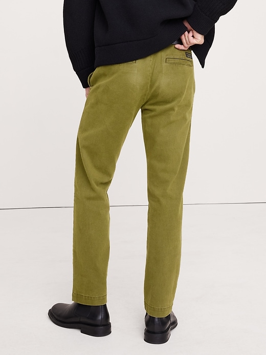 Straight Brushed Italian Chino