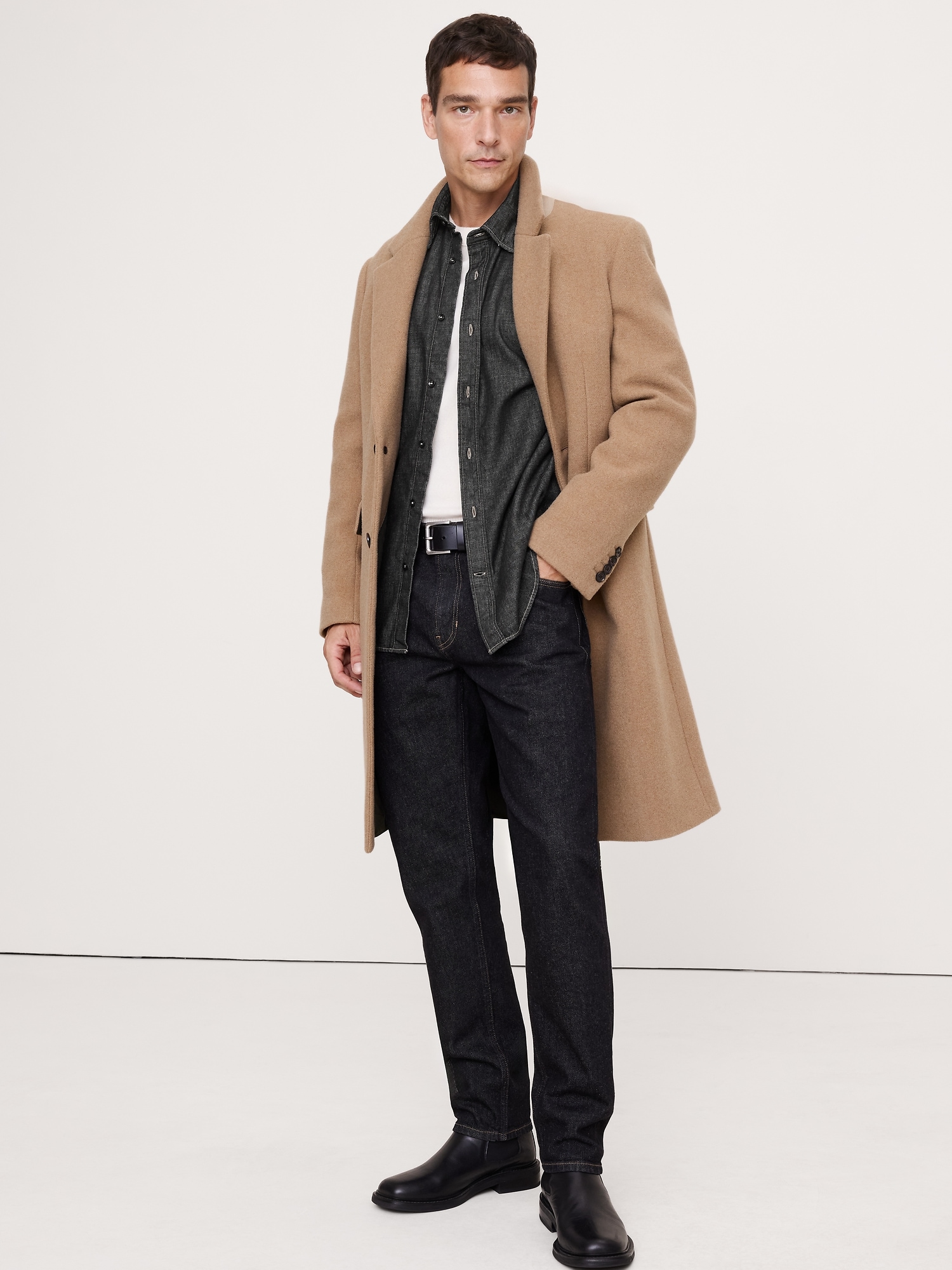 Image number 3 showing, Standard-Fit Denim Shirt