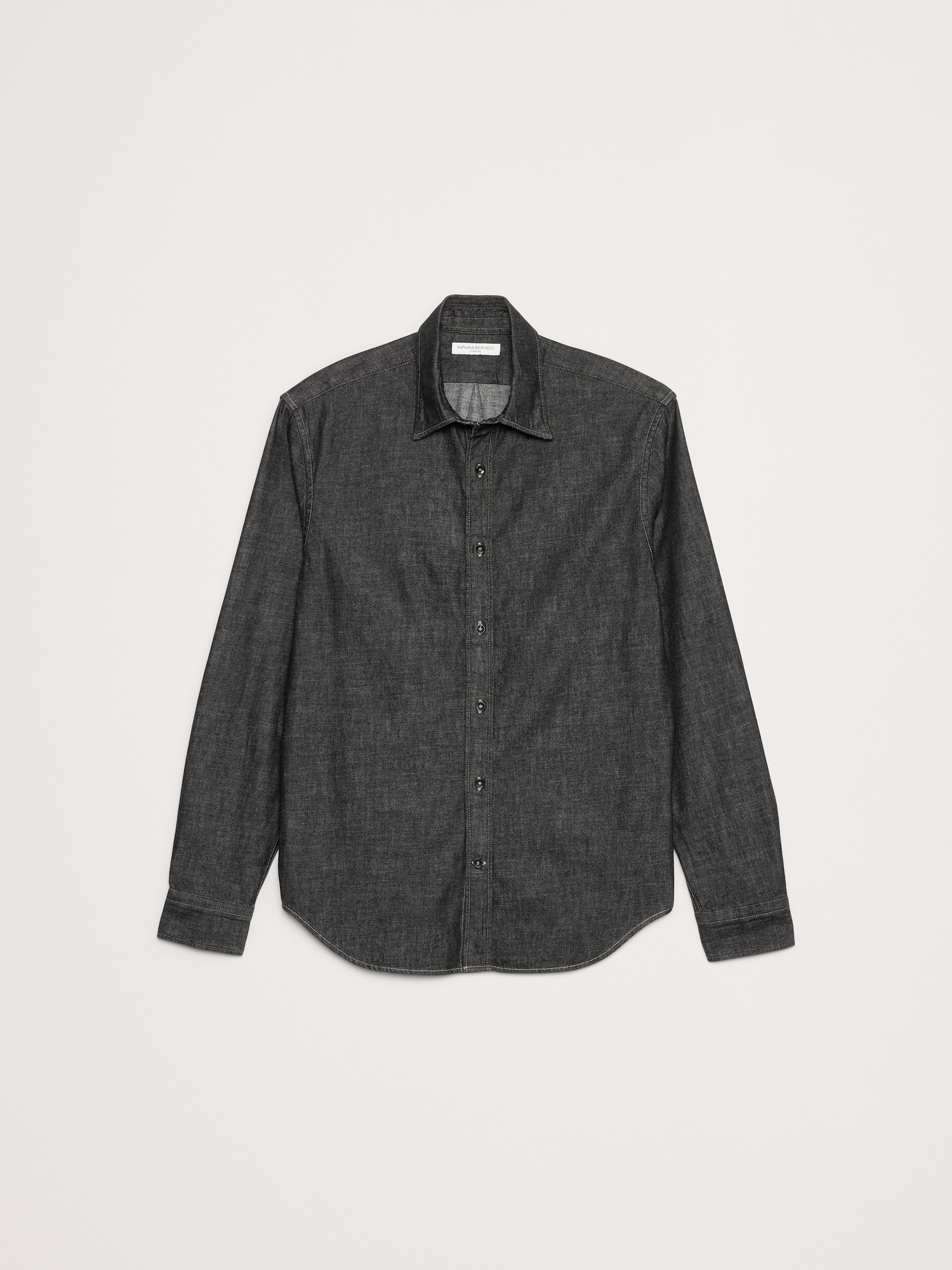 Image number 4 showing, Standard-Fit Denim Shirt