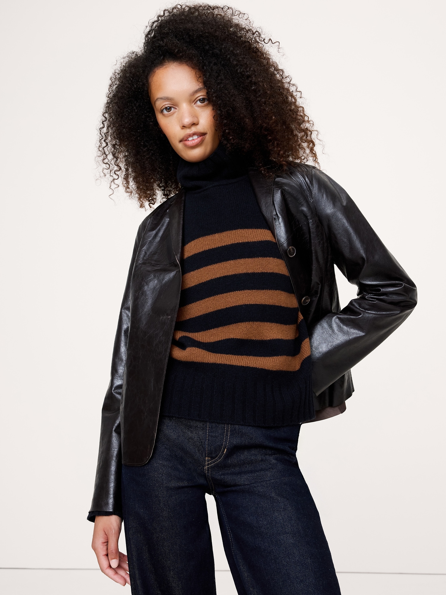 Image number 3 showing, Cashmere Turtleneck Sweater