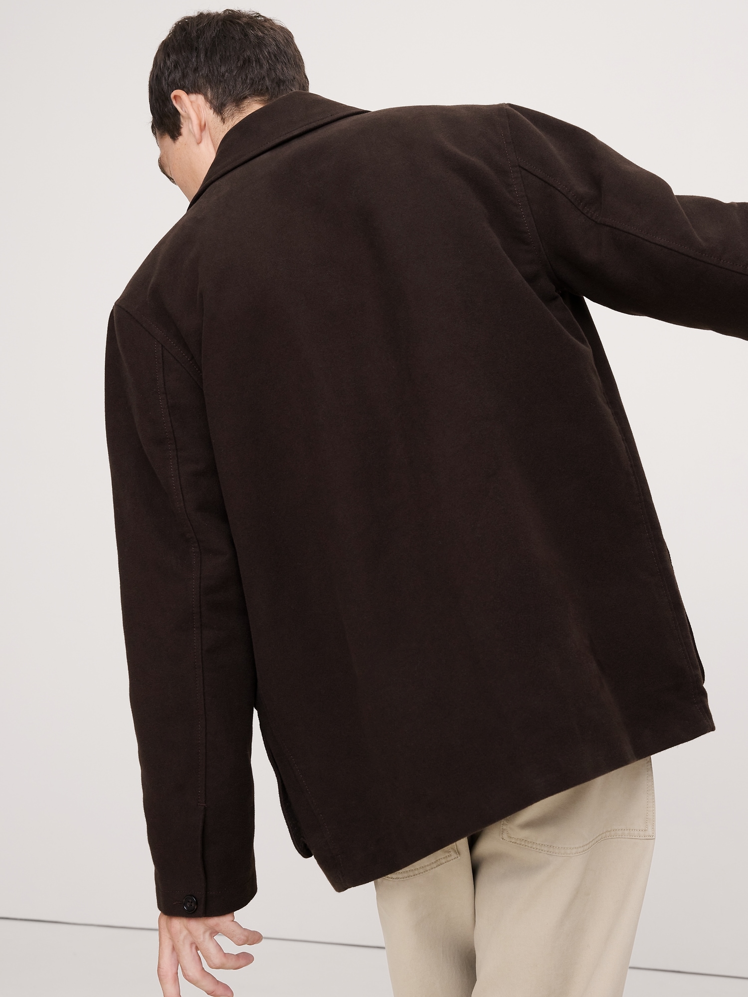 Image number 2 showing, Italian Moleskin Barn Jacket