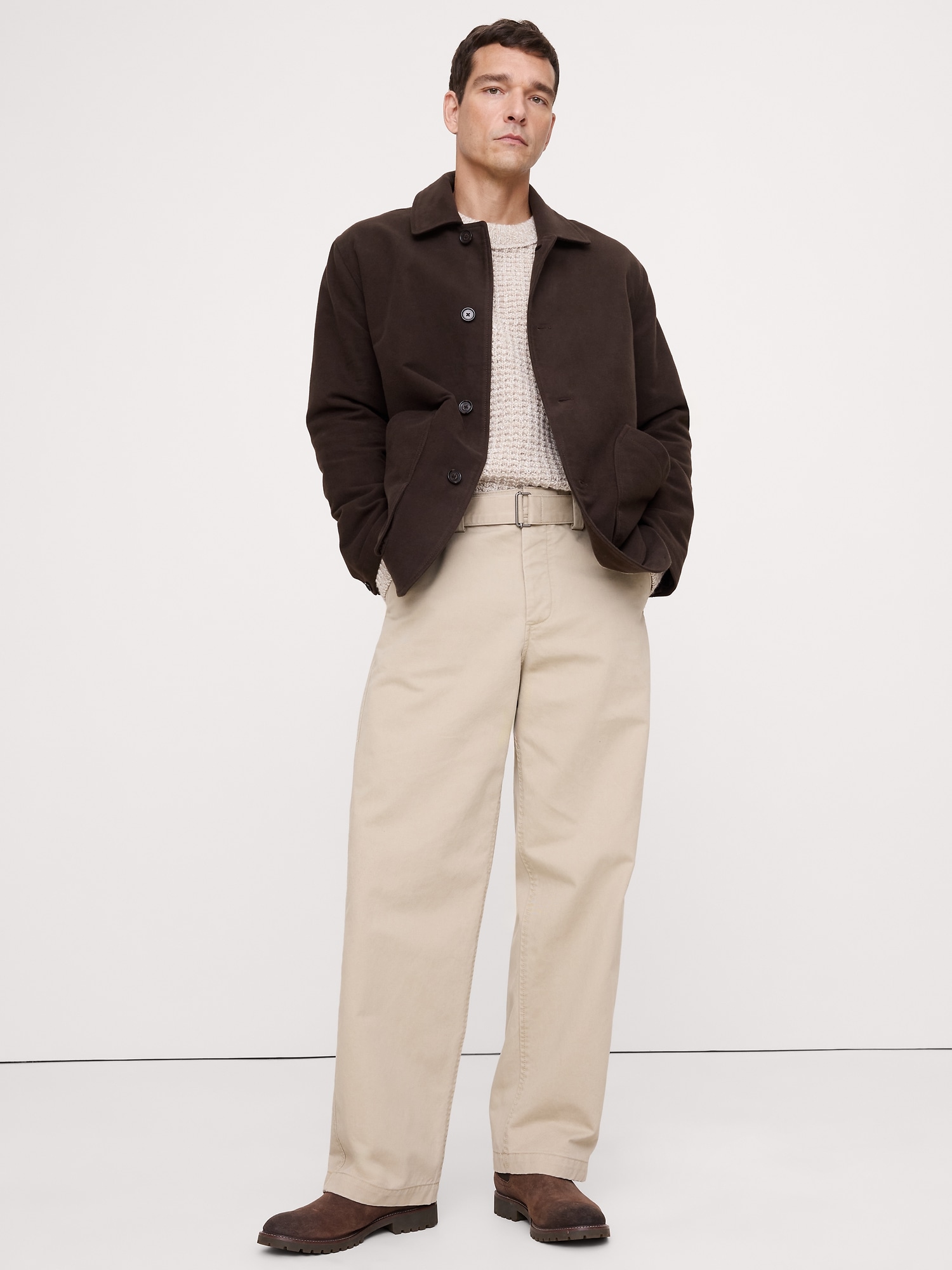 Italian Moleskin Barn Jacket