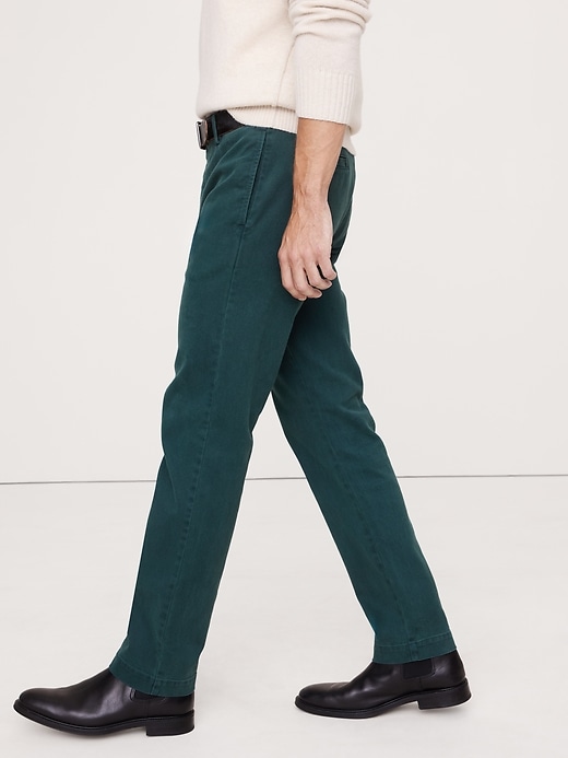 Straight Brushed Italian Chino