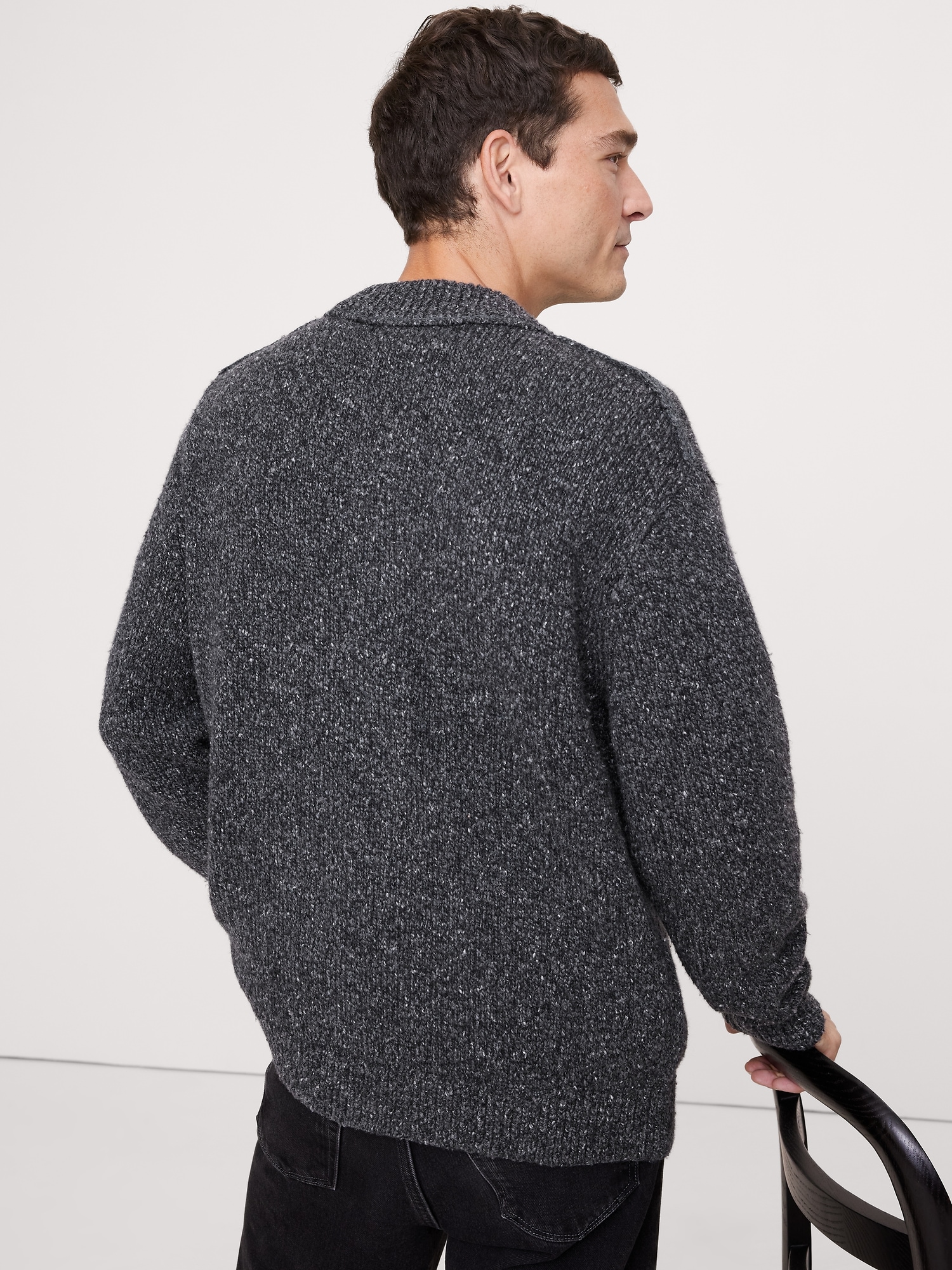 Image number 2 showing, Donegal Wool-Blend Cardigan