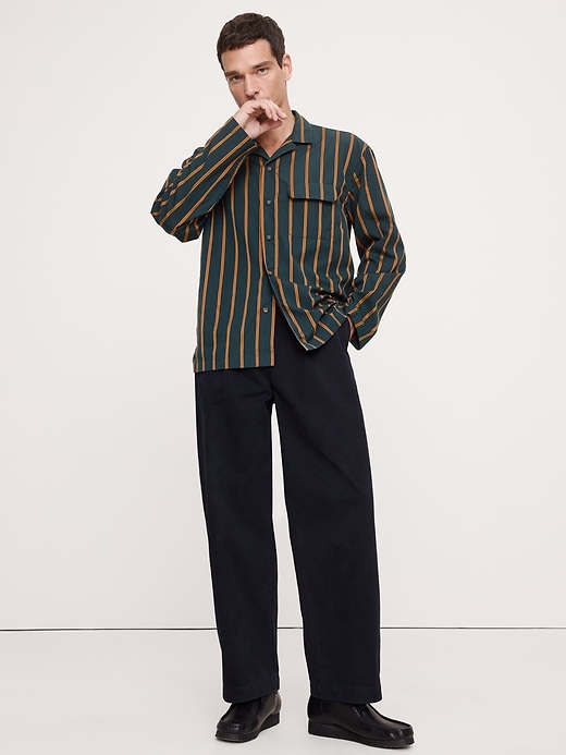 Relaxed-Fit Cotton Poplin Resort Shirt