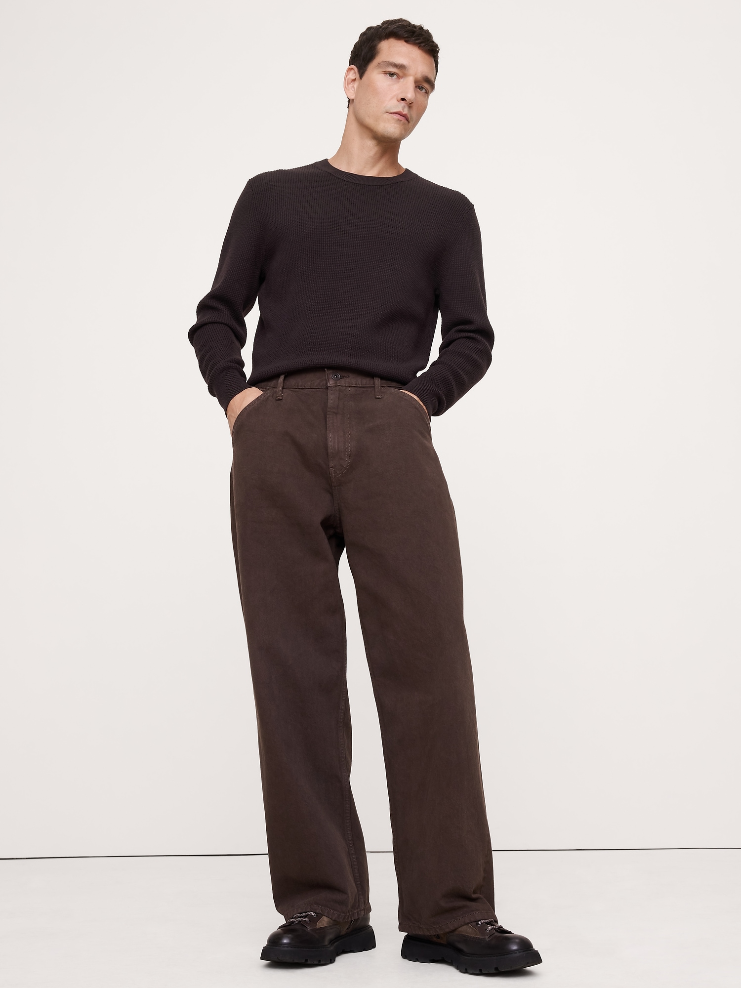 Merino Thermal Crew-Neck Sweater