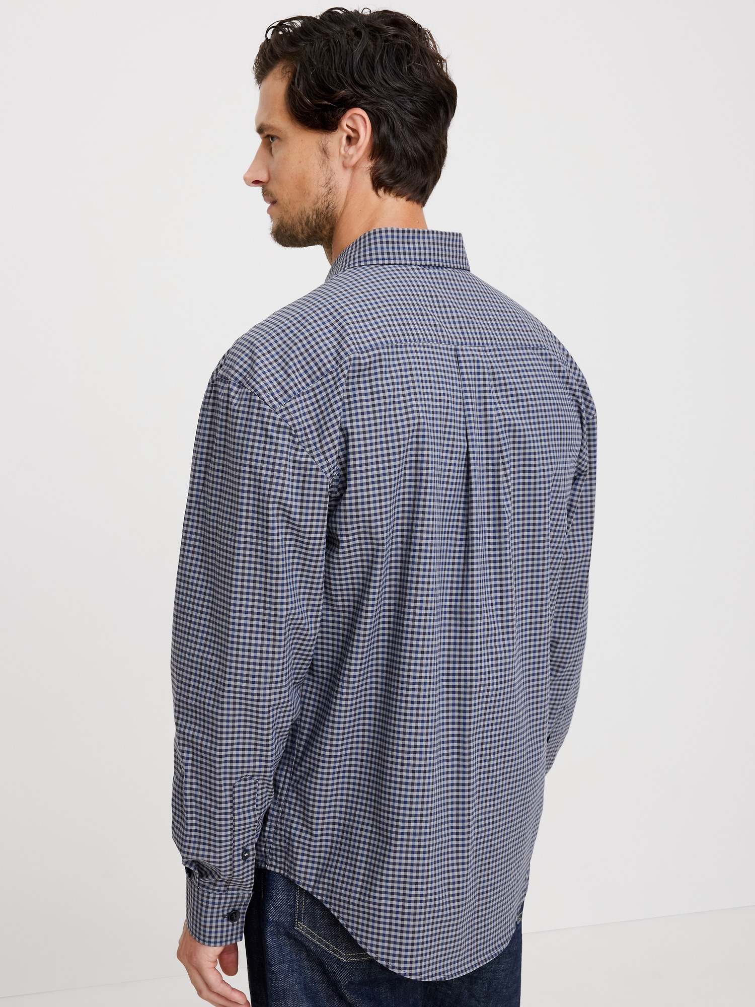 Image number 5 showing, Relaxed-Fit Washed Cotton Poplin Shirt