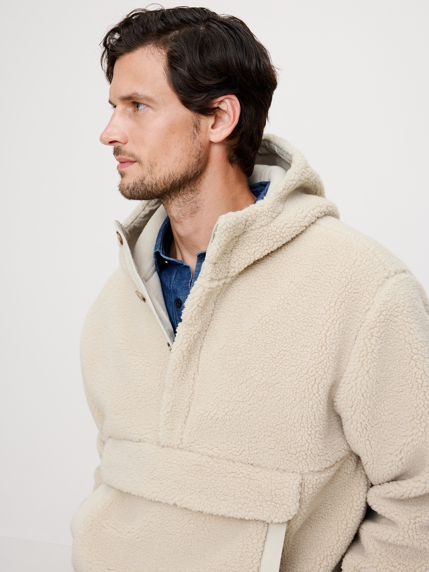 Image number 4 showing, Sherpa Hoodie Sweatshirt