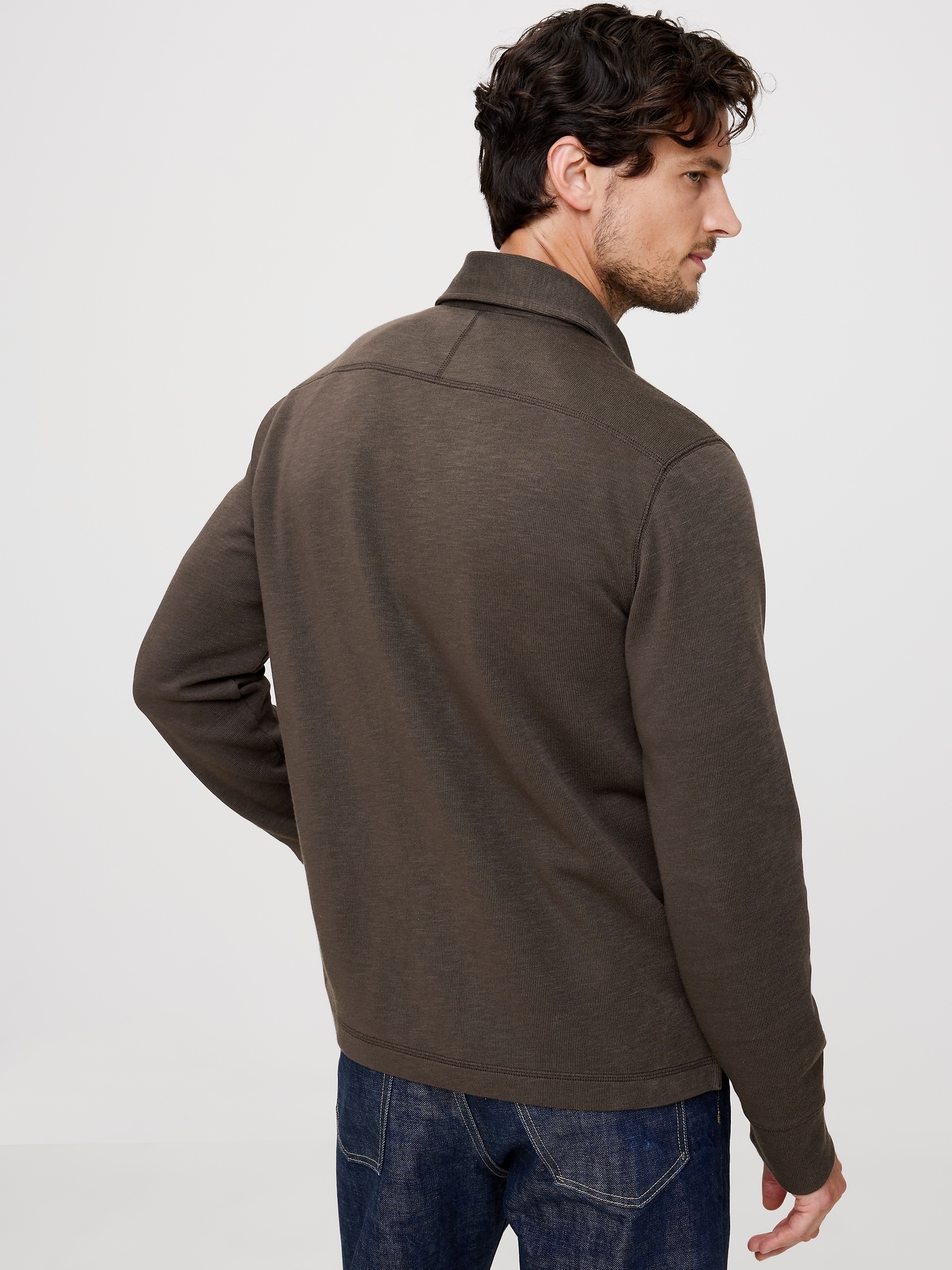 Image number 2 showing, Slub Double-Knit Polo