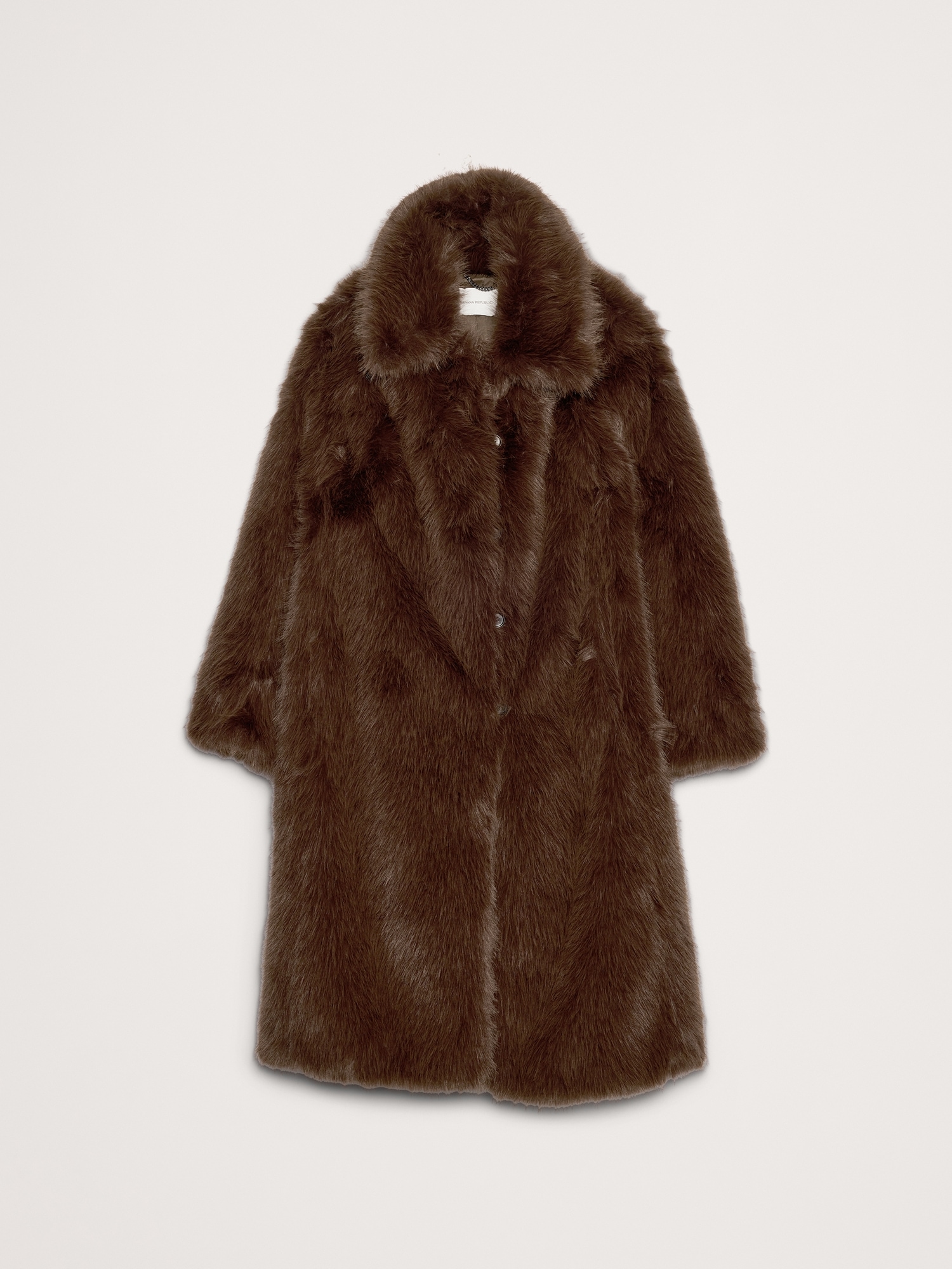 Image number 4 showing, Faux Fur Long Coat