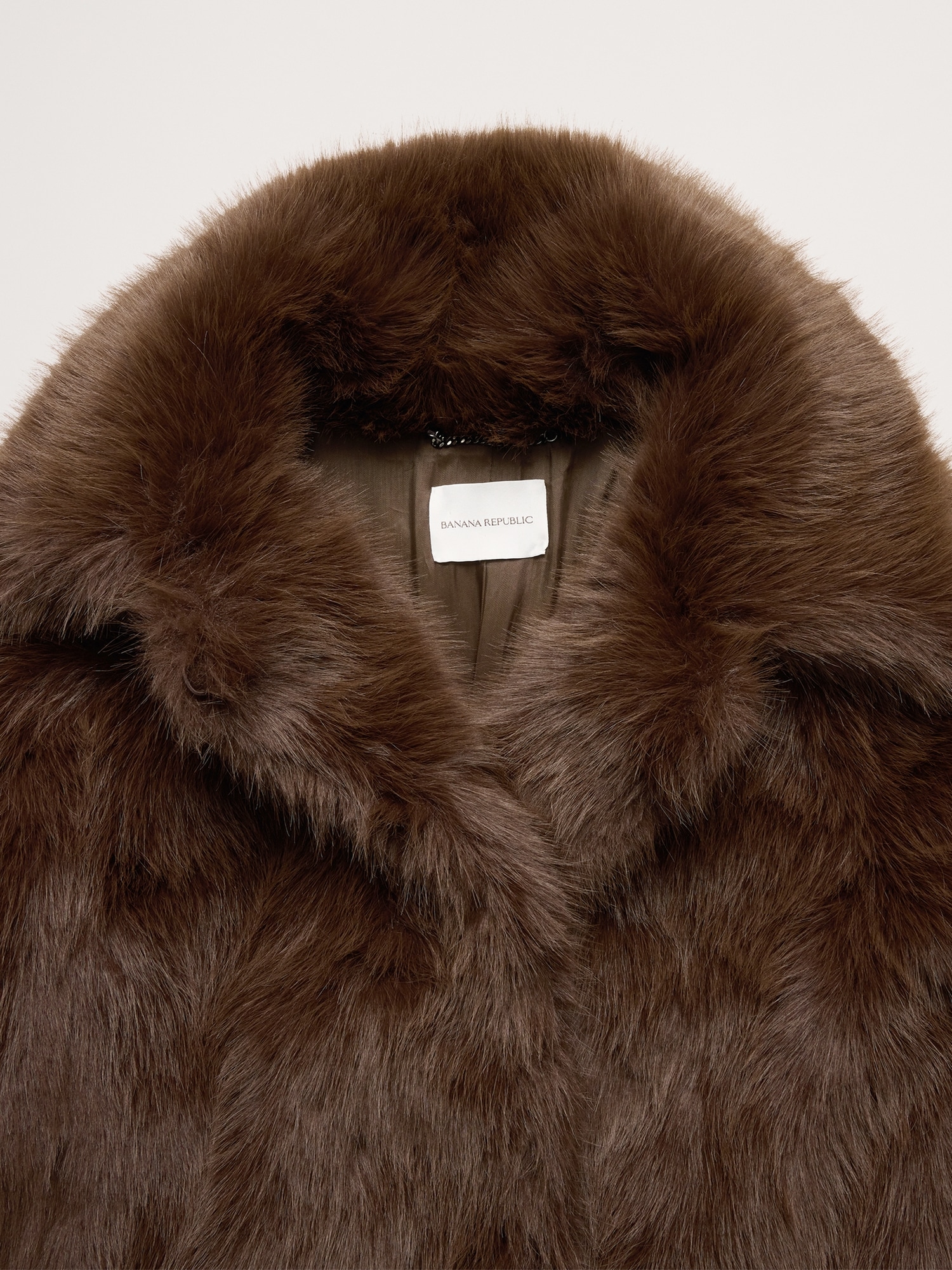 Image number 5 showing, Faux Fur Long Coat