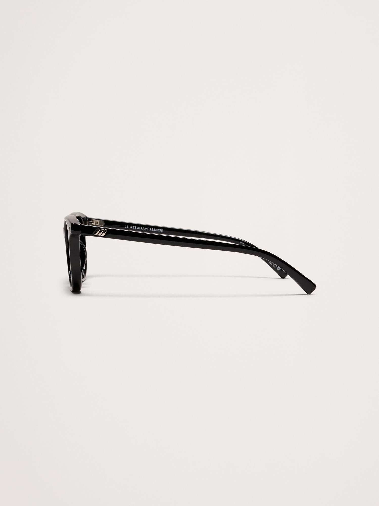 Мужские солнцезащитные очки Le Specs Le Resolu Sunglasses, цвет: Чёрный — фото 3
