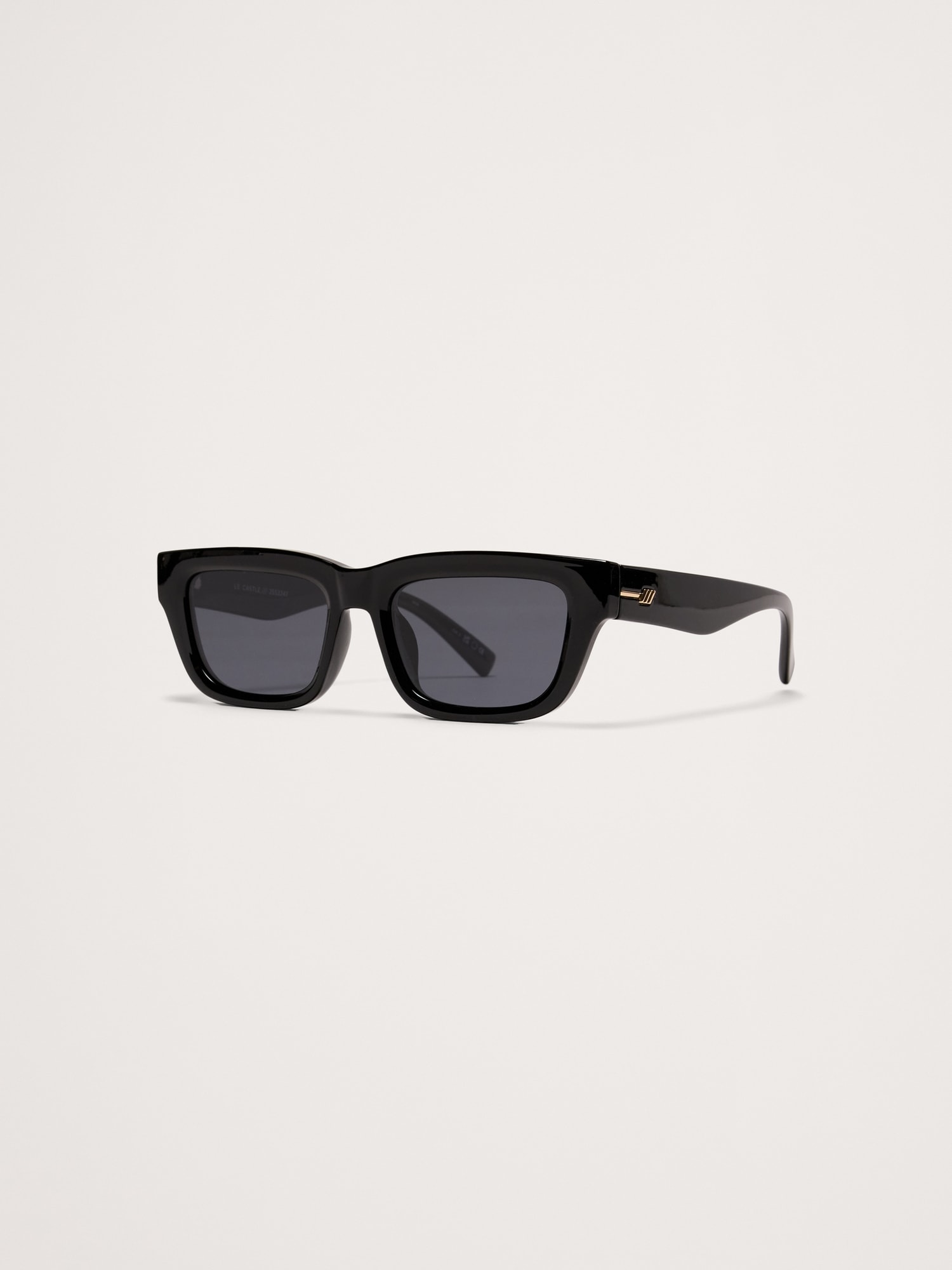 Le Castle Sunglasses by Le Specs - Black