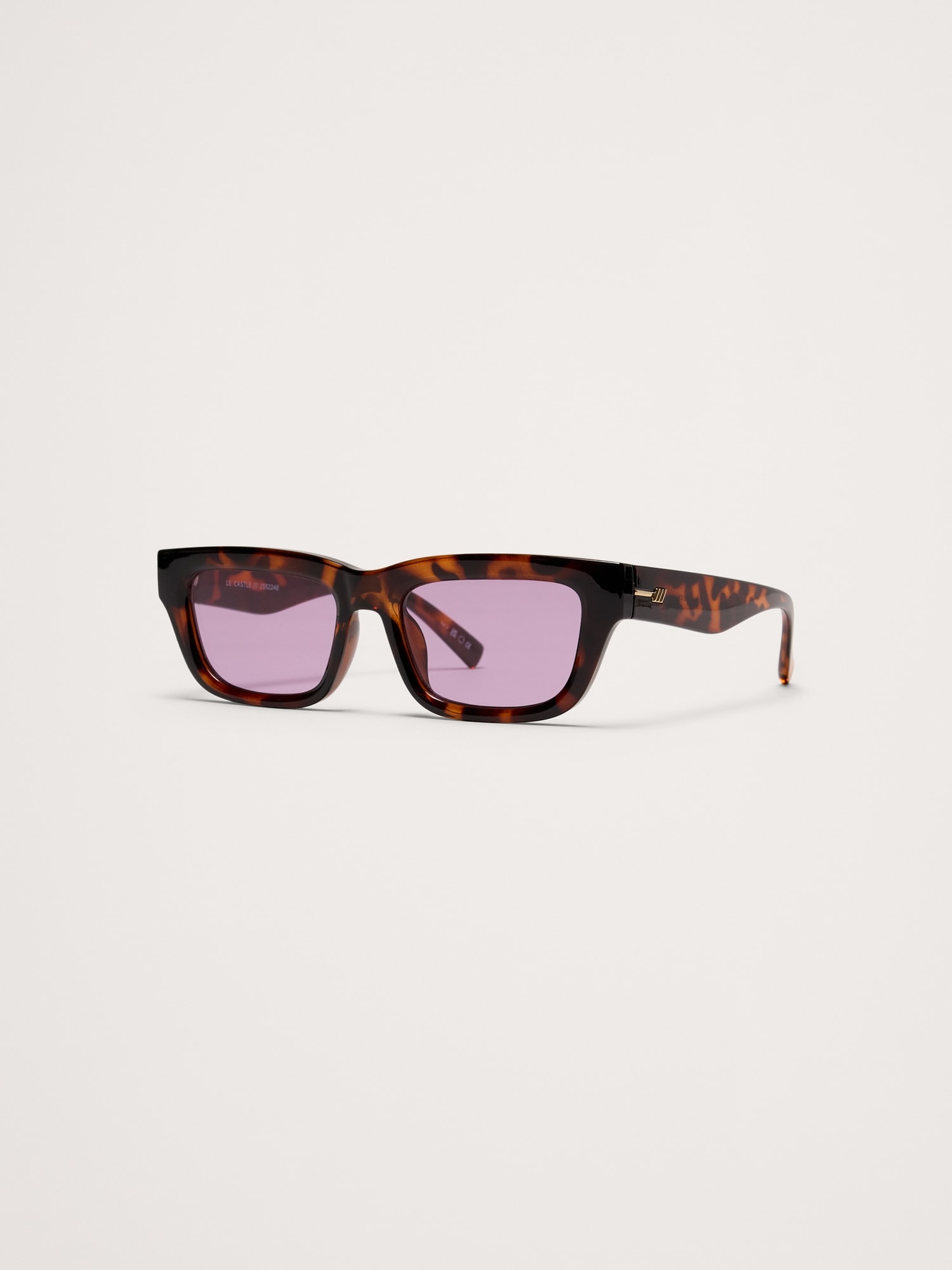 Le Castle Sunglasses by Le Specs - Tortoise