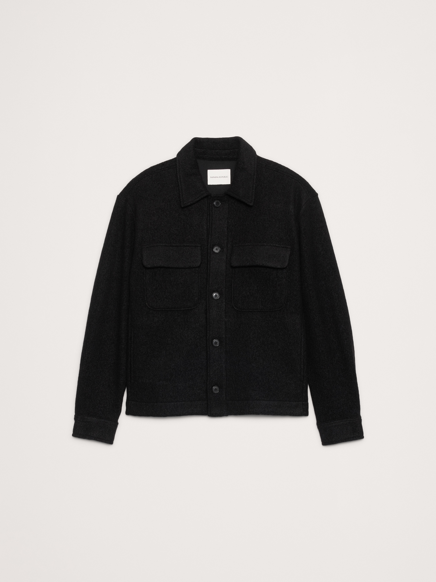 Image number 4 showing, Boiled Wool-Blend Shirt Jacket