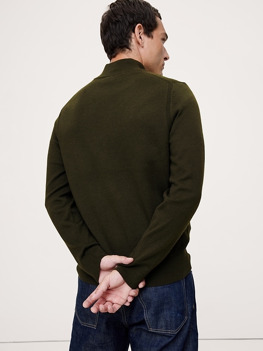 Merino Half-Zip Sweater