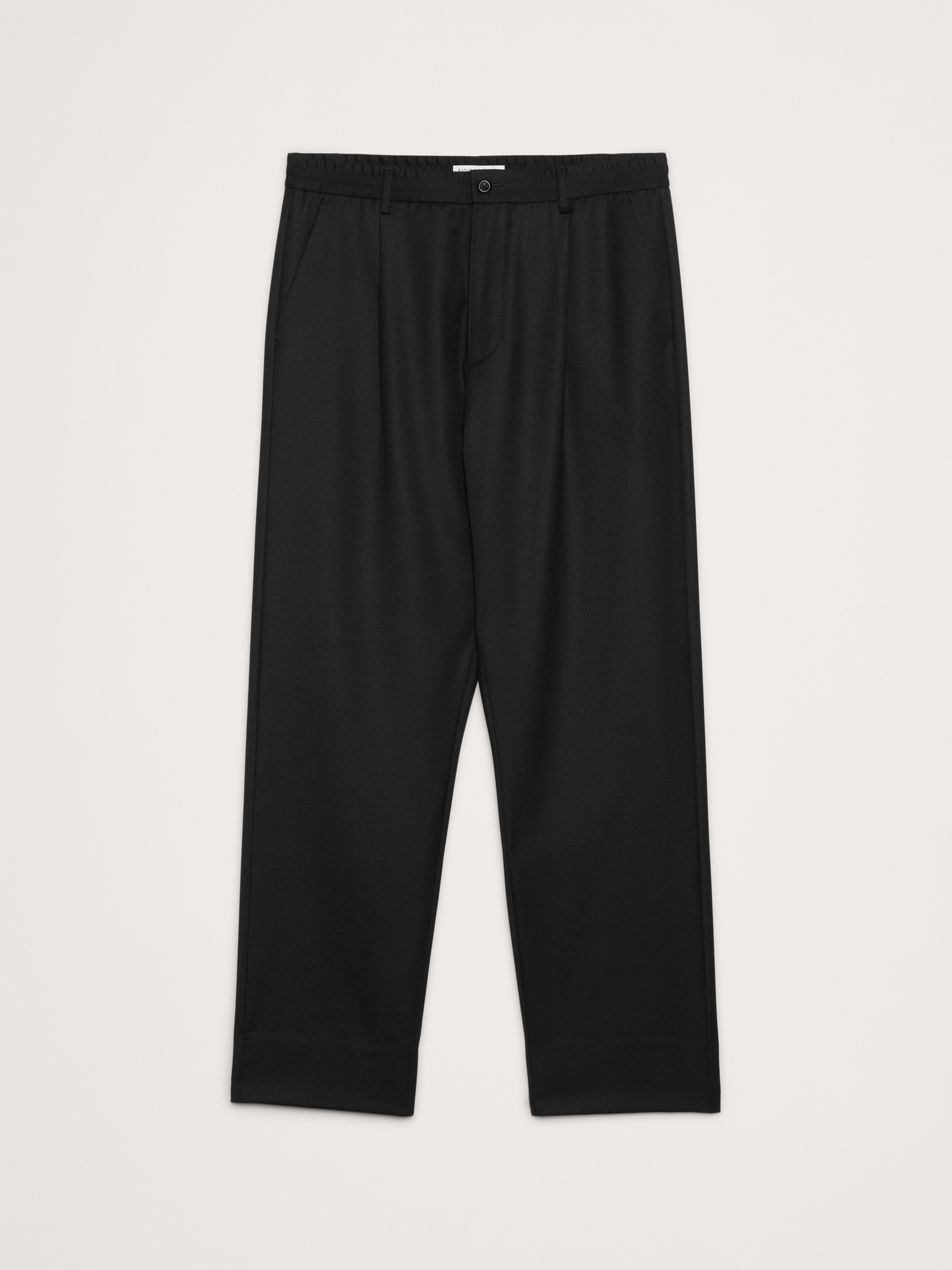 Image number 7 showing, Relaxed Pleated Pull-On Twill Dress Pant