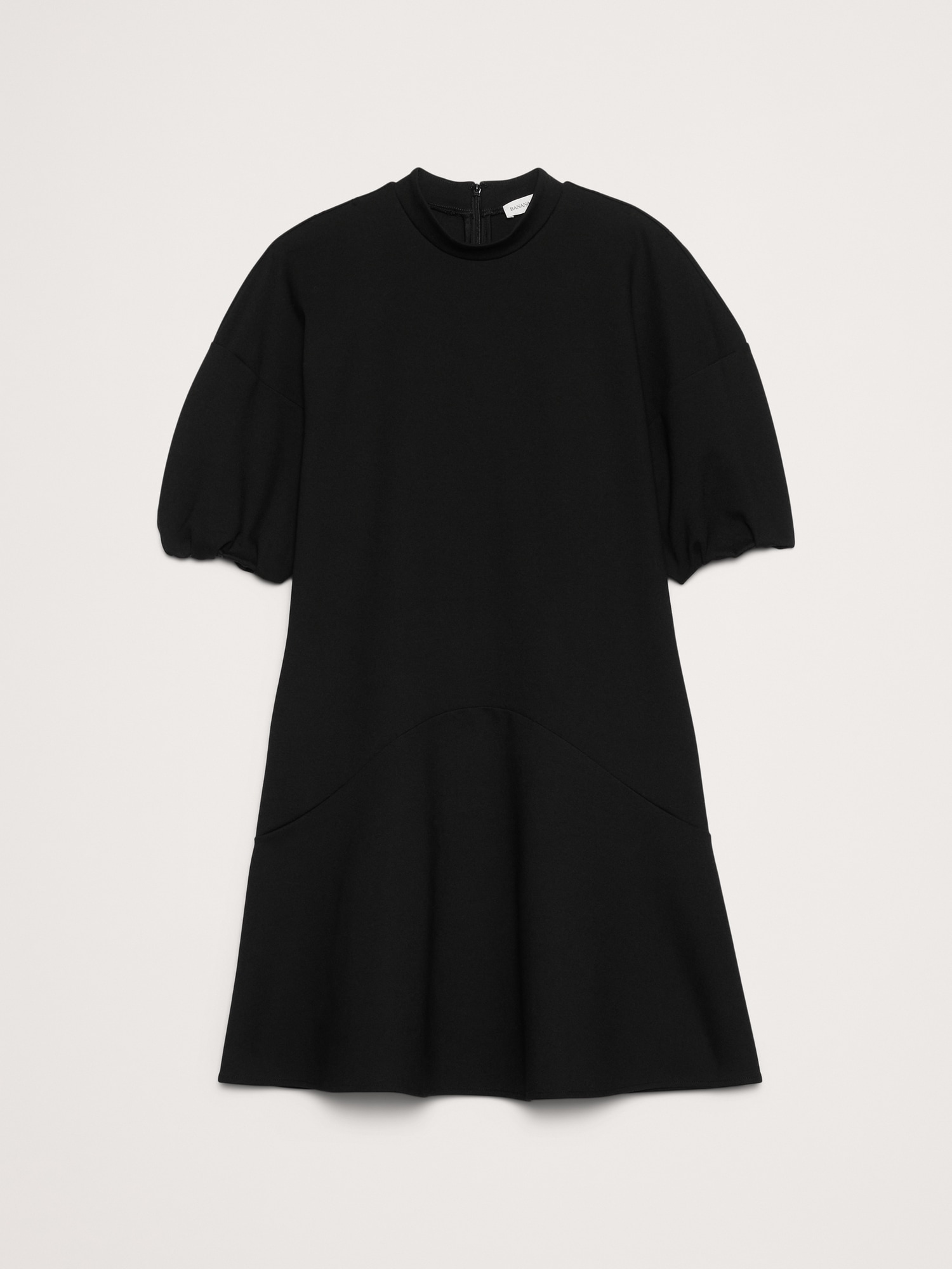 Image number 7 showing, Everywhere Ponte Puff-Sleeve Mini Dress