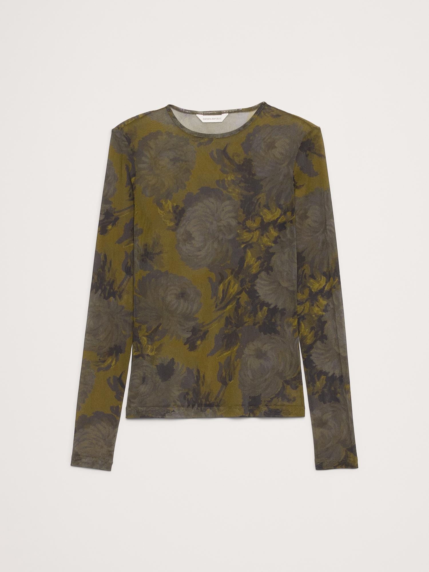 Image number 4 showing, Mesh Crew-Neck Top