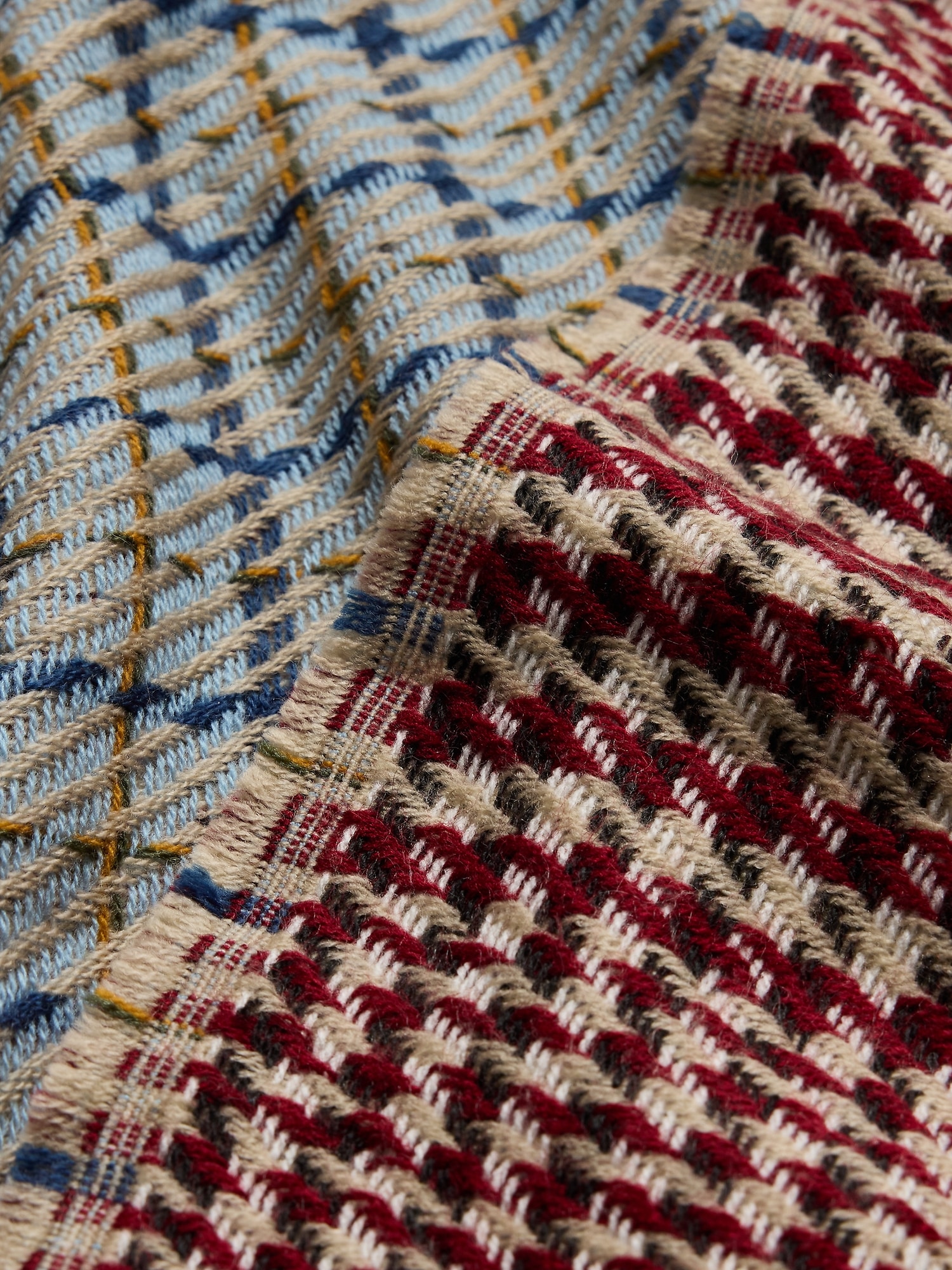 Image number 3 showing, Long Embroidered Scarf by Vismaya