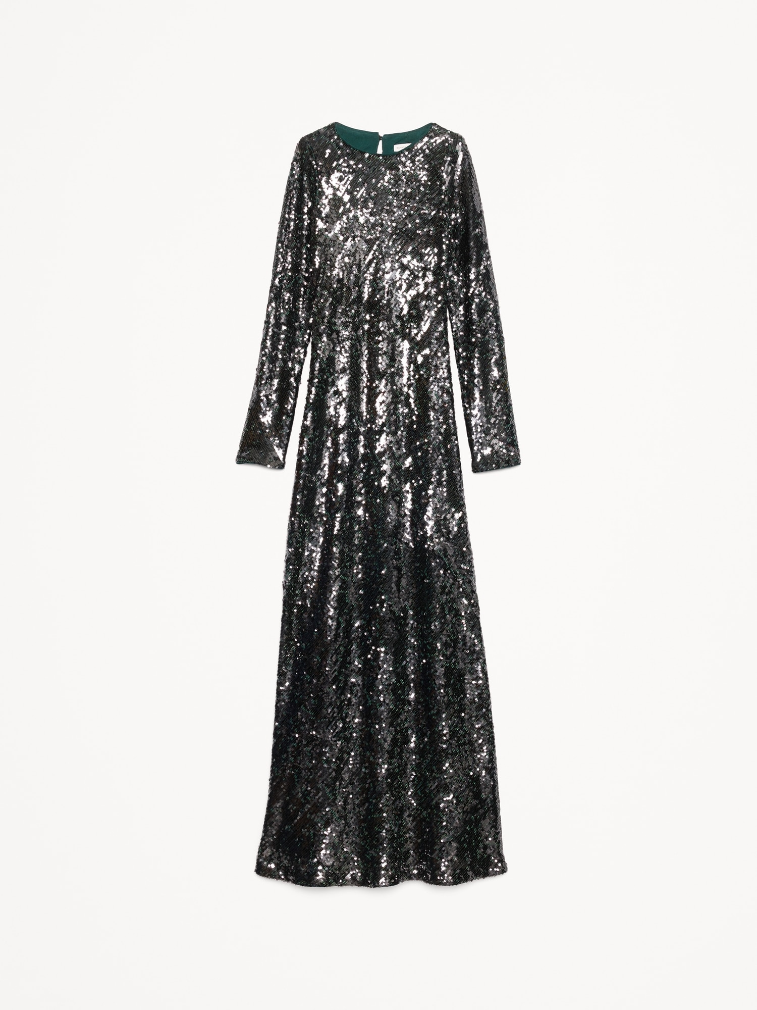 Image number 5 showing, Bias-Cut Sequin Maxi Dress