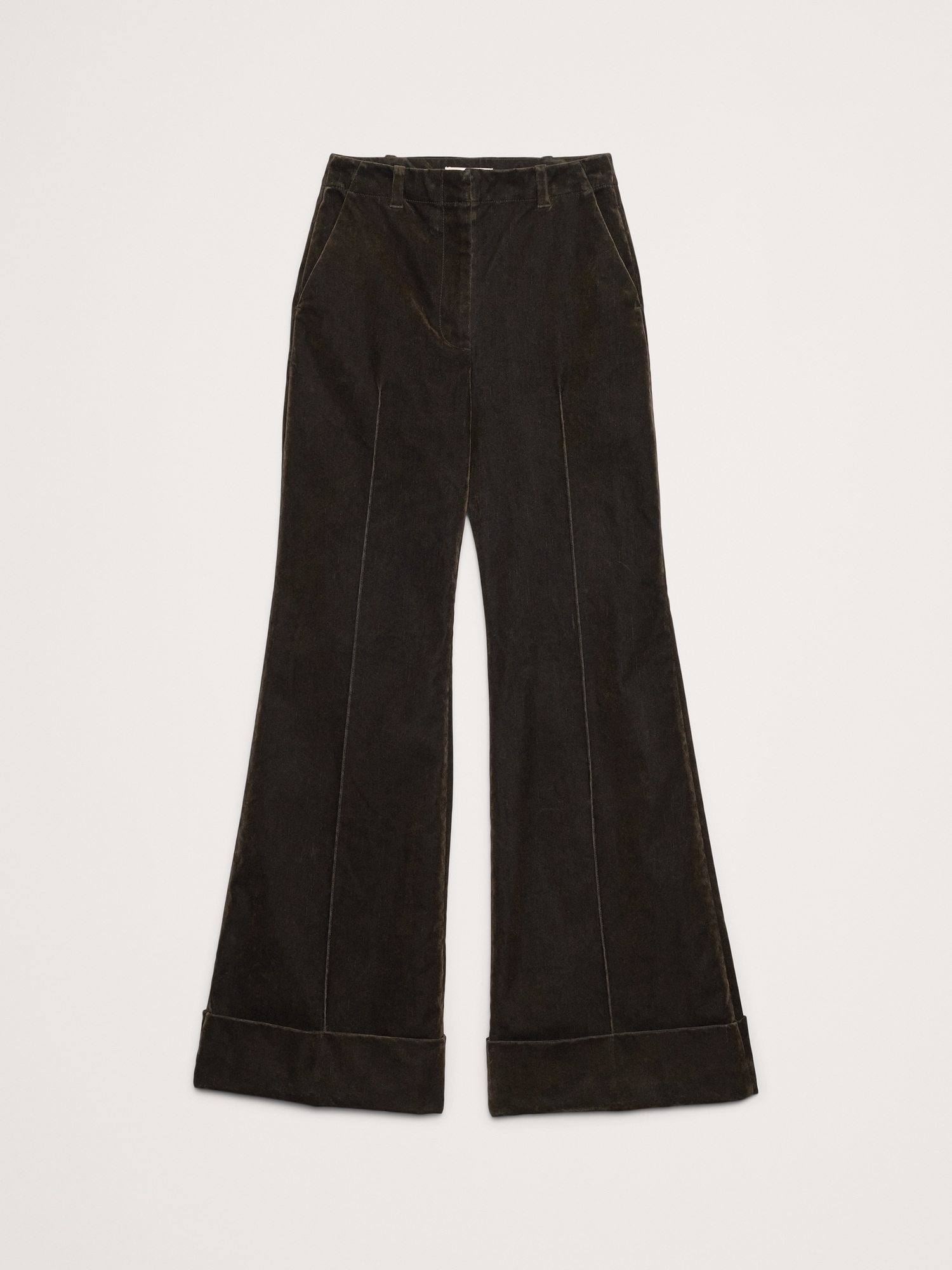 Image number 5 showing, High-Rise Super Flare Flocked Pant