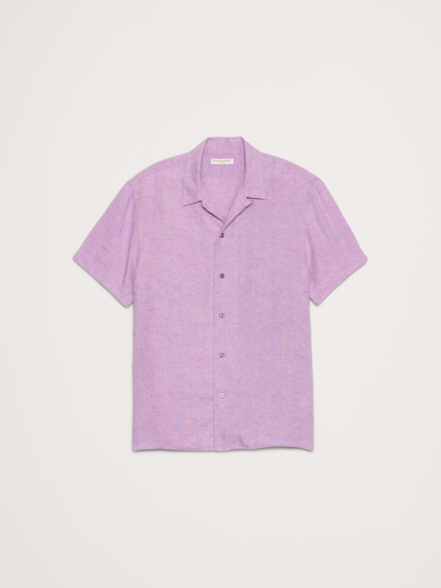 Image number 4 showing, Standard-Fit Linen Resort Shirt
