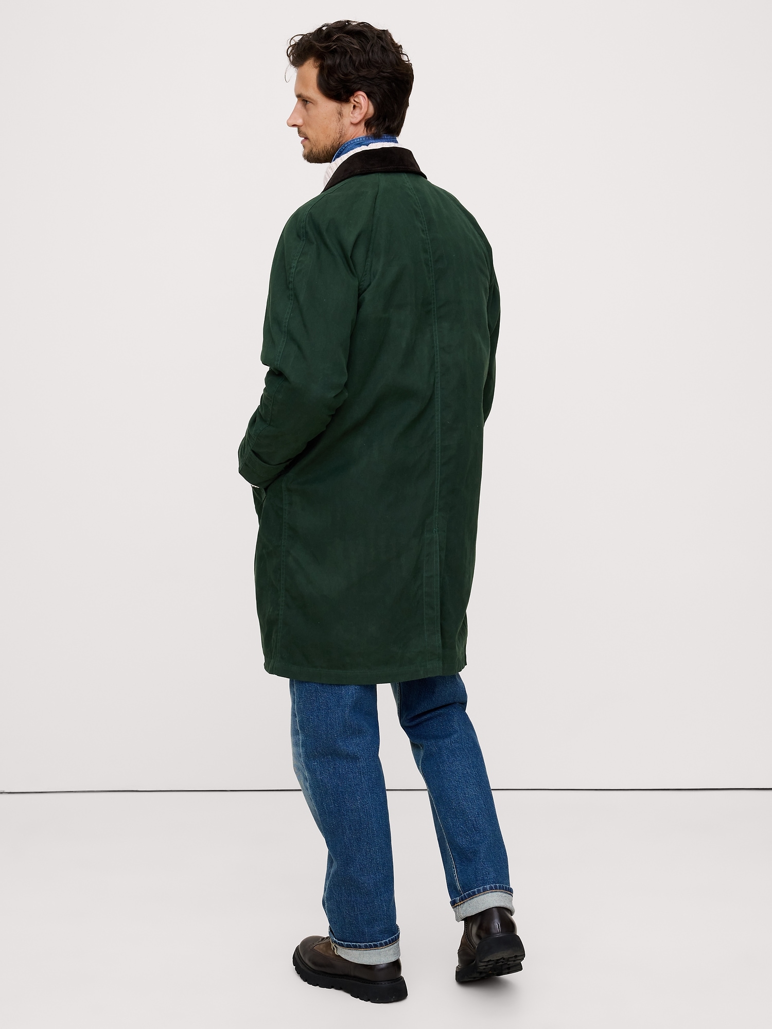 Image number 2 showing, Water-Resistant Mac Coat