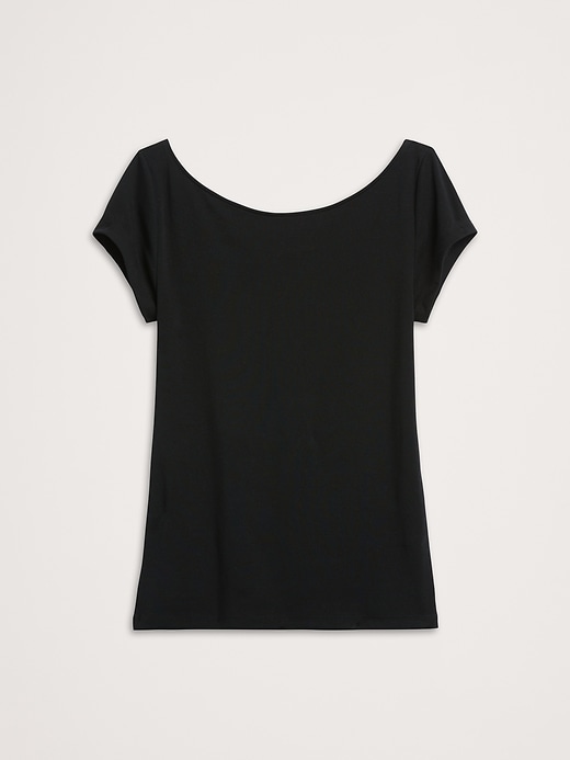 Refined Scoop-Neck T-Shirt