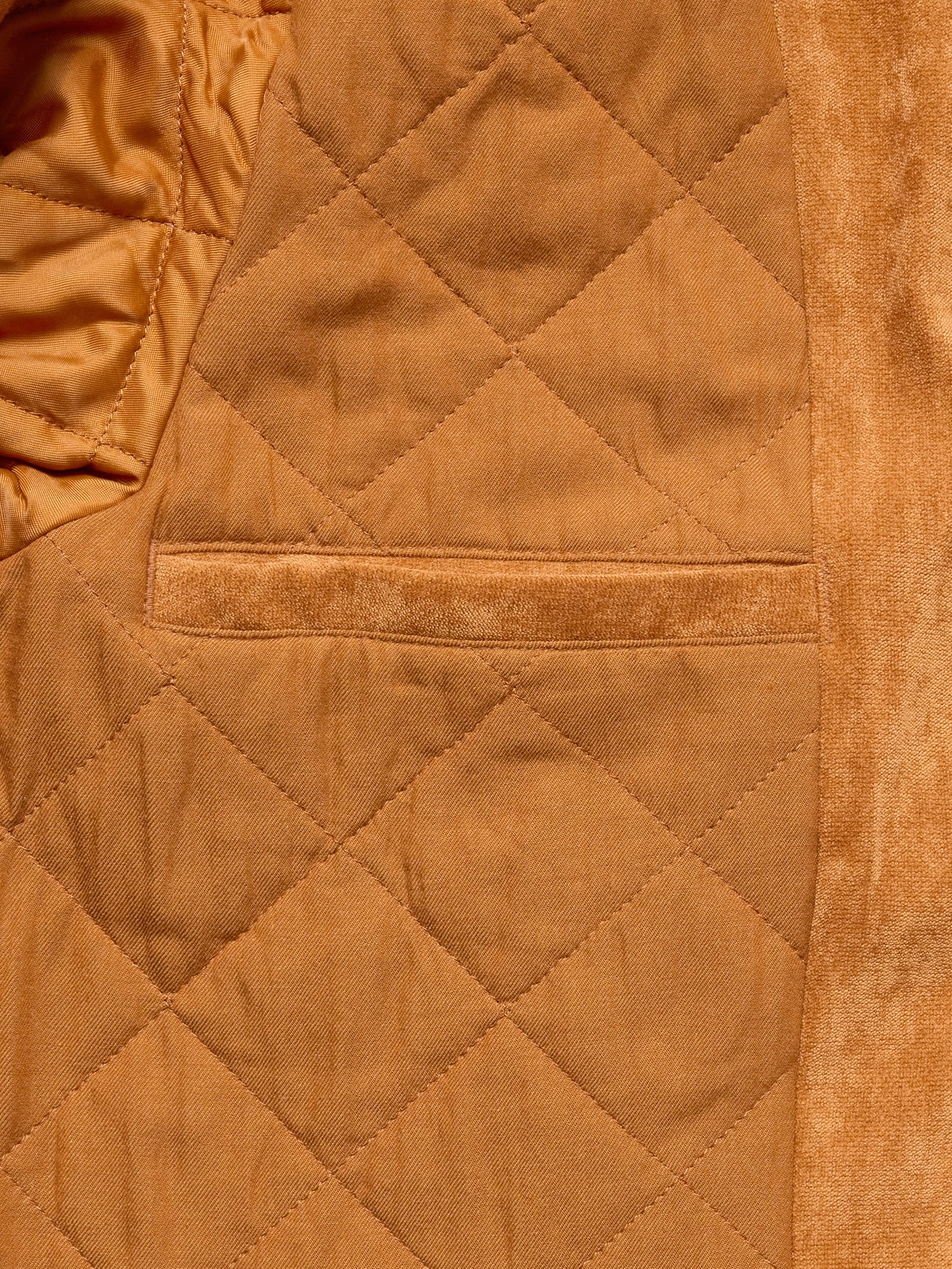 Image number 5 showing, Quilted Chenille & Canvas Field Jacket