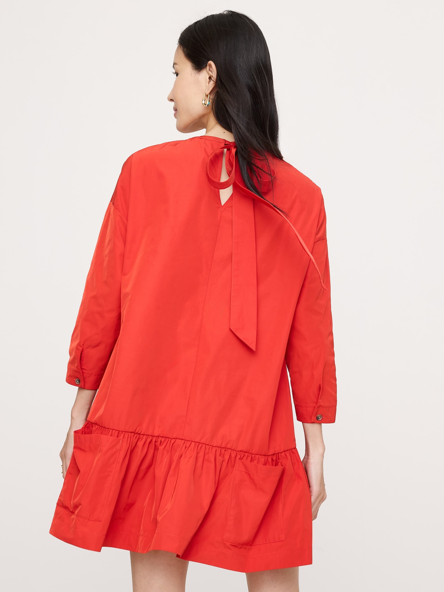 Image number 2 showing, Taffeta Mini Dress