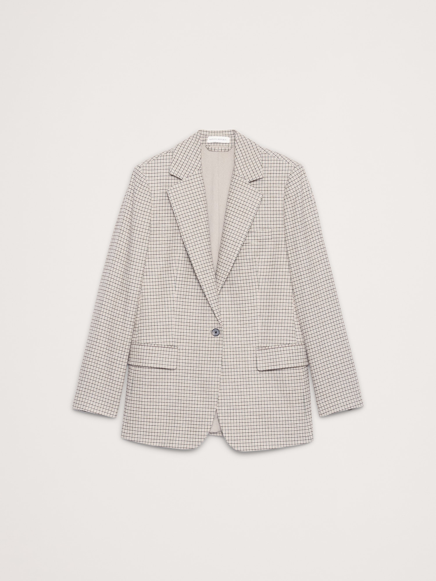 Image number 5 showing, Boyfriend Italian Flannel Blazer