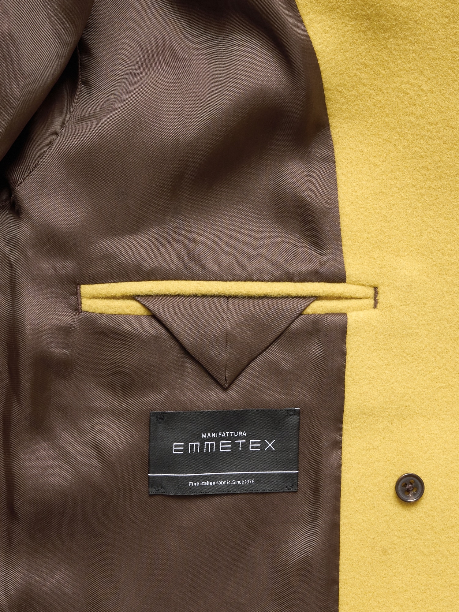 Image number 5 showing, Italian Melton Wool-Blend Peacoat