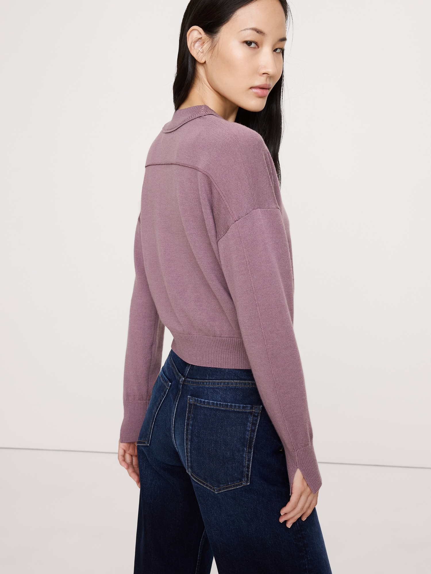 Image number 2 showing, Merino Cardigan Sweater