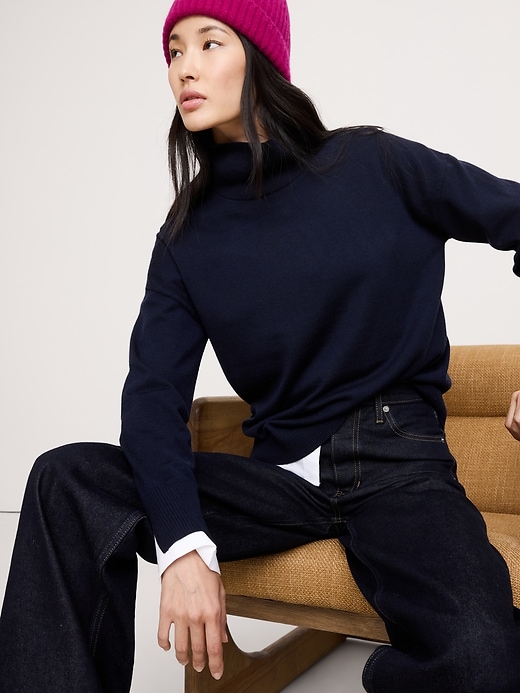 Merino Turtleneck Sweater