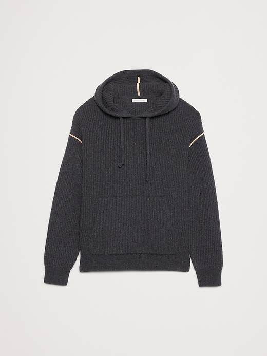 Merino-Cotton Sweater Hoodie | Banana Republic