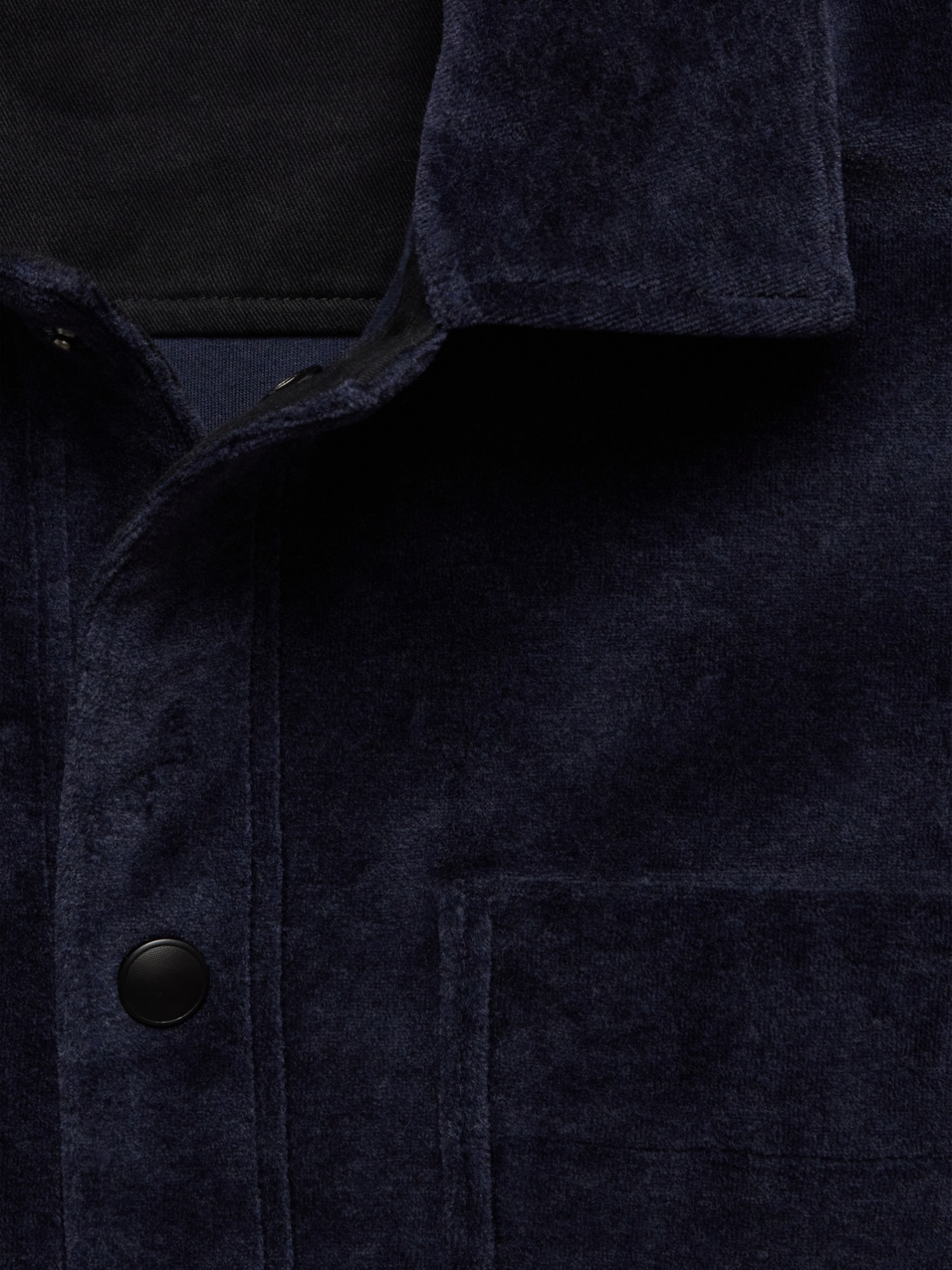 Image number 5 showing, Velour Overshirt