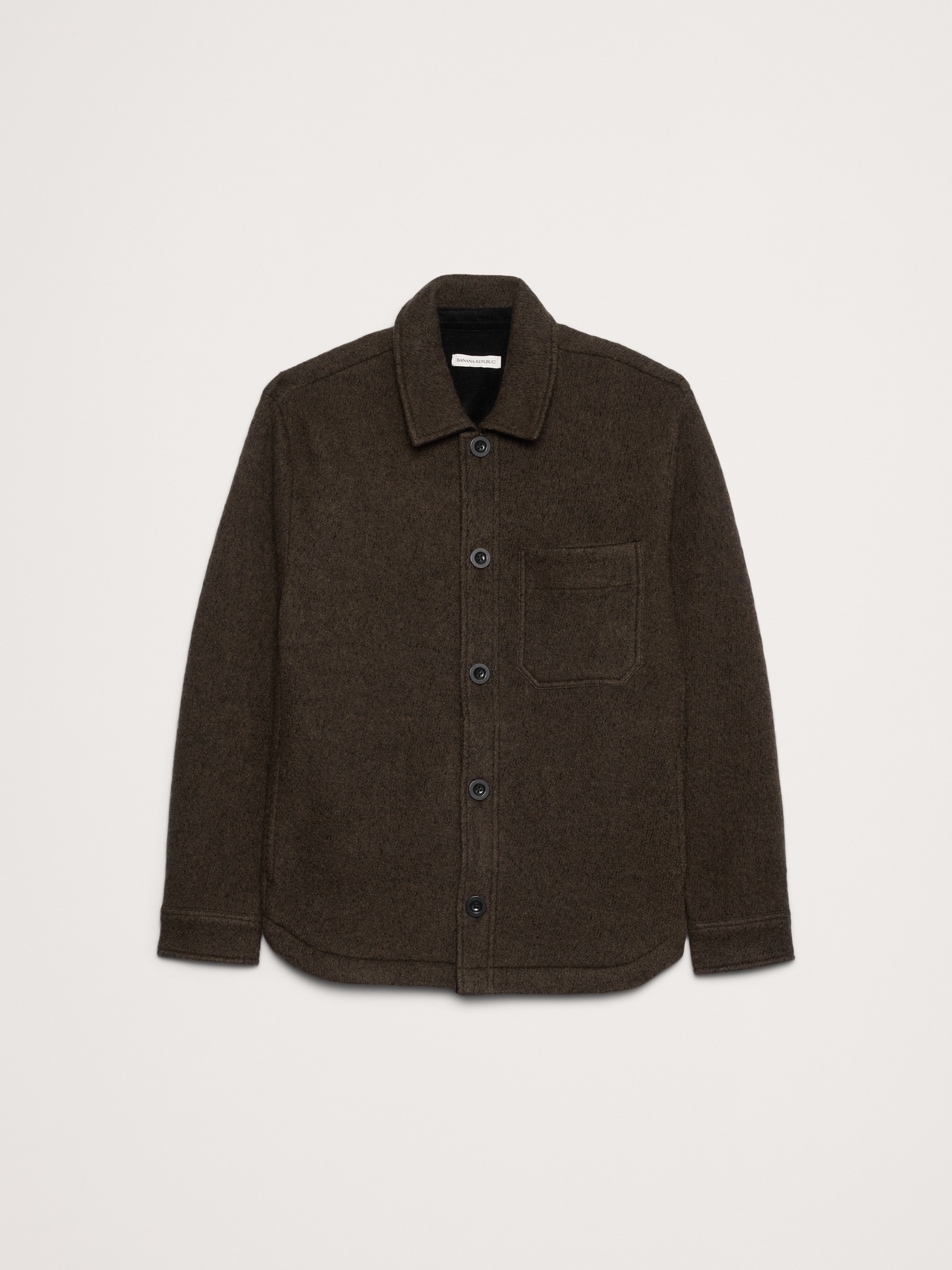 Image number 4 showing, Boiled Wool Shirt Jacket